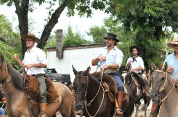 El Presidente Luis Lacalle Pou en la Fiesta de la Patria Gaucha de Tacuarembó